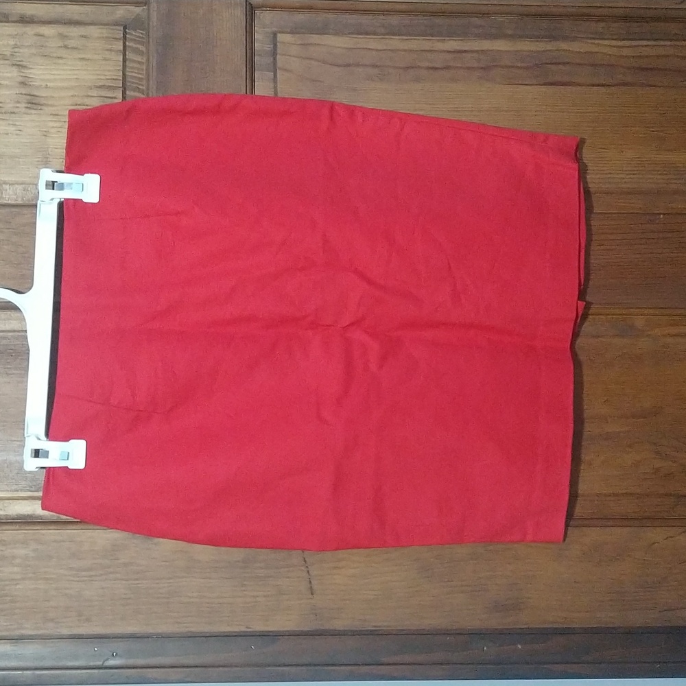 Red skirt...barely worn...in great condition!